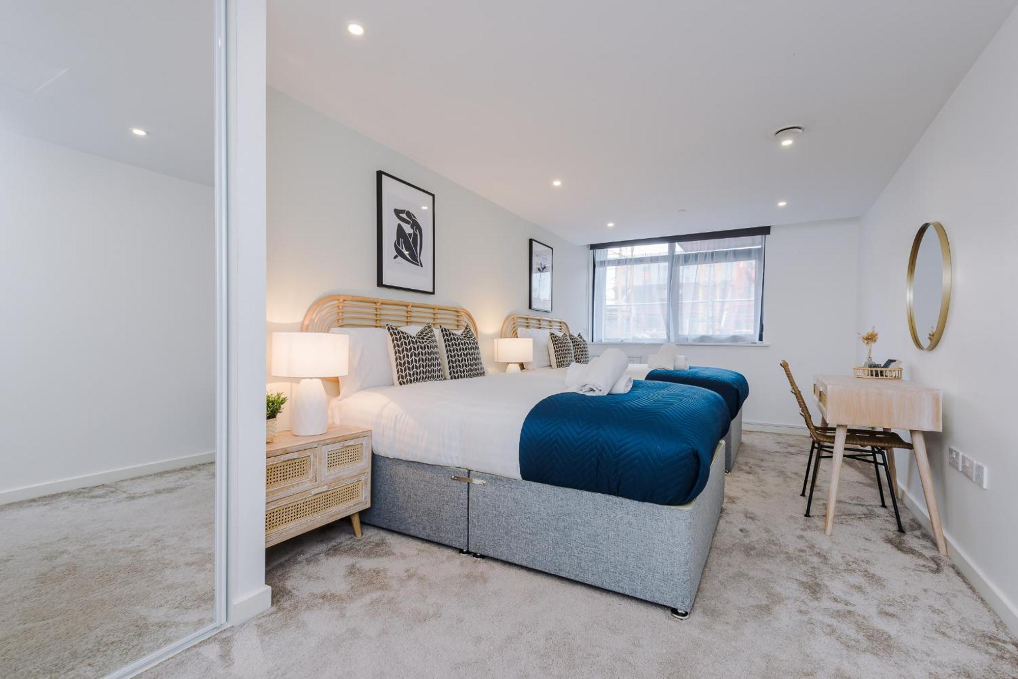 Apartment Flatzy - Stunning Centre Flat 2 Bathrooms *